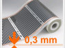GRINDINIS ŠILDYMAS, INFRARAUDONŲJŲ SPINDULIŲ - 14, 50 EUR m2
