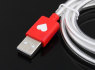 Apple iPhone 4 4S 5 5S 5c Led usb laidai (2)