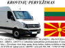 KROVINIŲ GABENIMAS į Makedoniją, iš Makedonijos (2)