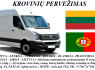 KROVINIŲ GABENIMAS į Portugaliją, iš Portugalijos (3)