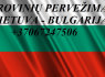 Tarptautiniai perkraustymai Lietuva - BULGARIJA - Lietuva