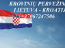 Perkraustymas į KROATIJĄ Perkraustymas iš KROATIJOS Tarptautiniai perkraustymai