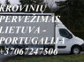 Perkraustymas į iš PORTUGALIJA