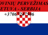 Tarptautiniai perkraustymai Lietuva - SERBIJA - Lietuva. LT - SRB - LT SRB - LT - SRB