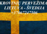 Perkraustymas į Švediją Perkraustymas iš Švedijos