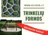 Trinkelių formos, formos betonui, sodo takeliams https silikon. lt