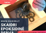 Skaidri epoksidinė derva, skaidrus epoksidas https silikon. lt (2)