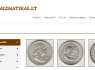 Apsilankykite monetu parduotuveje Numizmatikas. lt