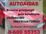 Vairavimo mokykla Vilniuje Autoaidas siūlo darbą B kat. vairavimo instruktoriui