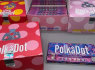 Polka Dot šokoladiniai batonėliai