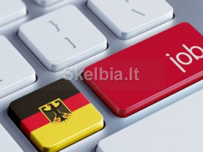 8 atnaujinti darbo pasiūlymai Vokietijoje