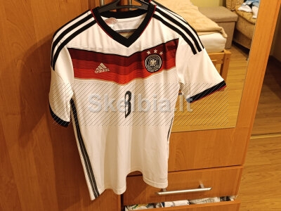 Adidas Vokietijos Ozil marškinėliai 13 - 14 metų