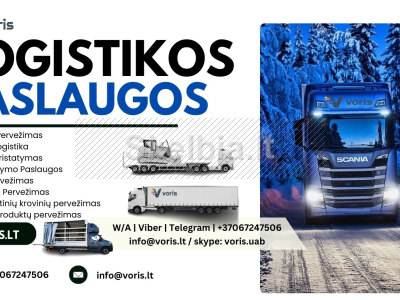 Vežame krovinius po visą Europą 37067247506 info voris. lt www. voris. lt