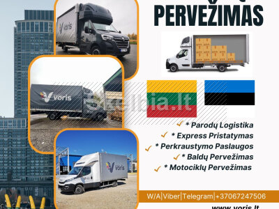 ESTIJA LIETUVA Krovinių pervežimas