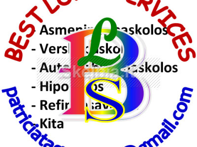 Labai rimtas ir labai greitas paskolos pasiūlymas
