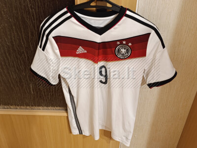Adidas Vokietijos GOTZE futbolo marškinėliai 13 - 14 metų