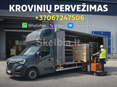 Operatyvus pervežimas iš Alytaus po visą Lietuvą ir Europą 370 672 47506