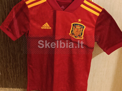 Adidas Ispanijos futbolo marškinėliai 7 - 8 metų