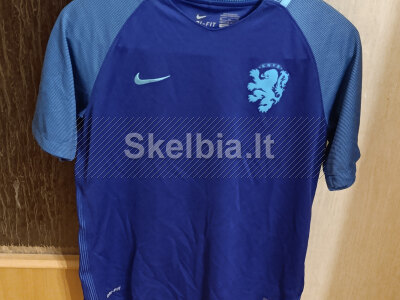 Nike Nyderlandų futbolo marškinėliai 13 - 15 metų vaikui