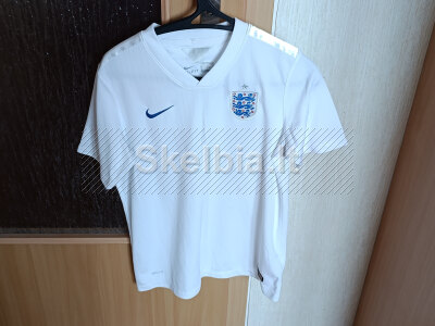 Nike Anglijos futbolo marškinėliai 13 - 15 metų