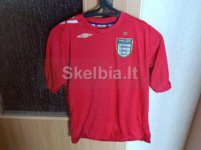 Umbro Anglijos futbolo marškinėliai 13 - 14 metų