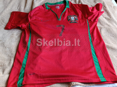 Nike Portugalijos RONALDO futbolo marškinėliai XS dydžio