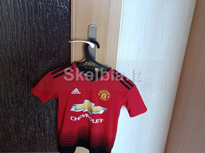 Adidas Manchester United Lukaku futbolo marškinėliai 7 - 8 metų